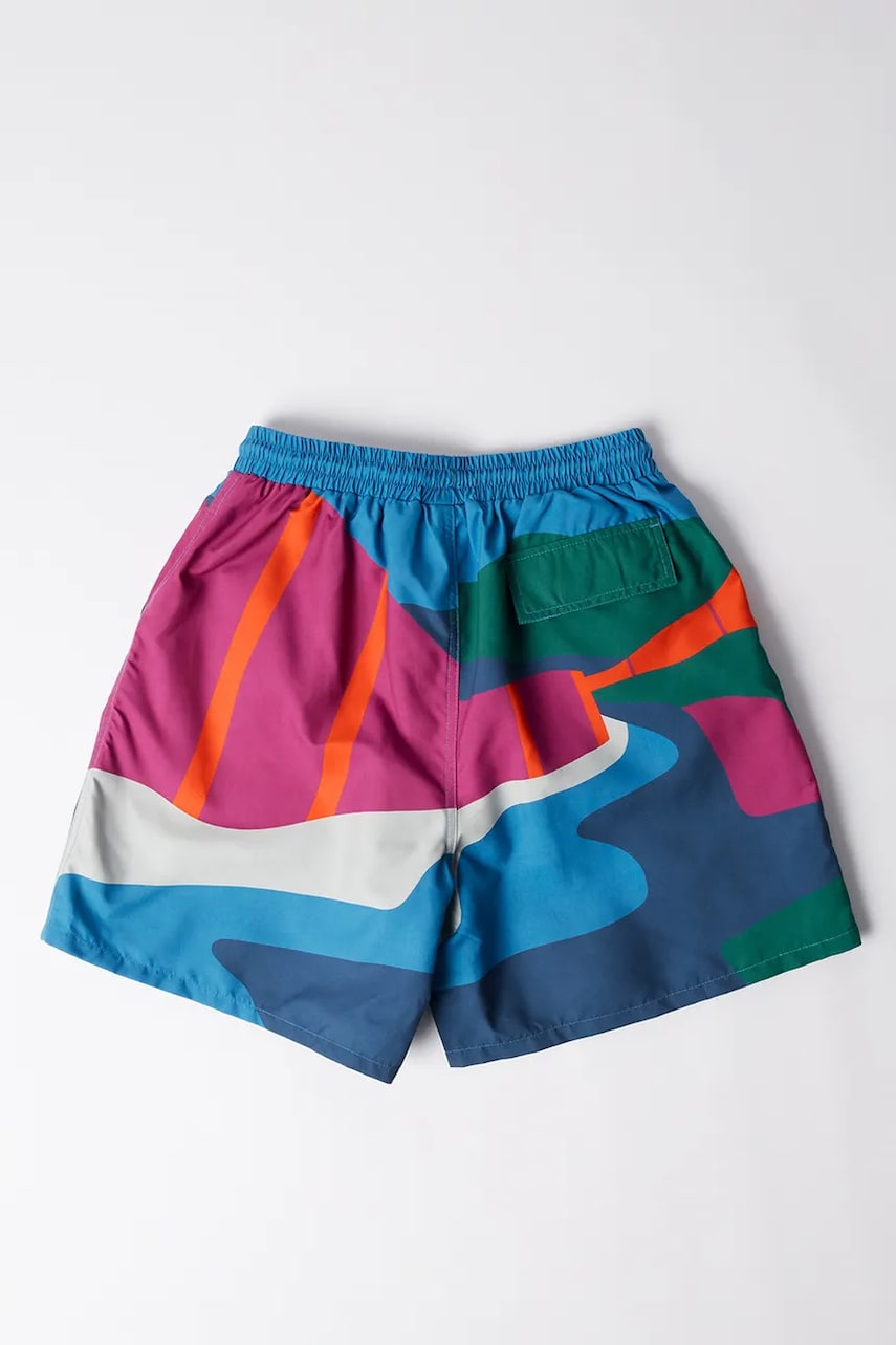Šortky By Parra Parra Festival Fence Swim Shorts Rôznofarebný | 53355, 1