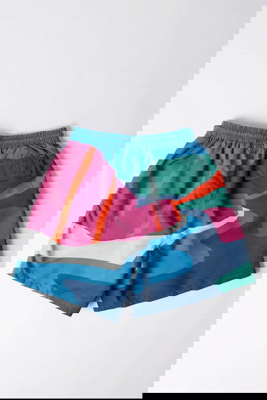 Šortky By Parra Parra Festival Fence Swim Shorts Rôznofarebný | 53355, 1
