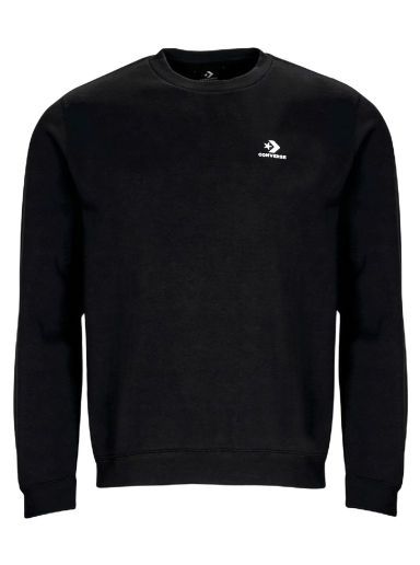 Sveter Converse Fleece Crewneck Čierna | 10024510-A01