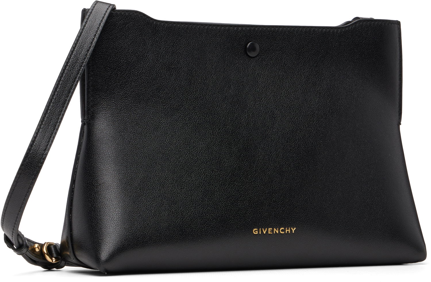 Taška cez rameno Givenchy Textured Leather Day Pouch Čierna | BB60PFB2AE001, 1