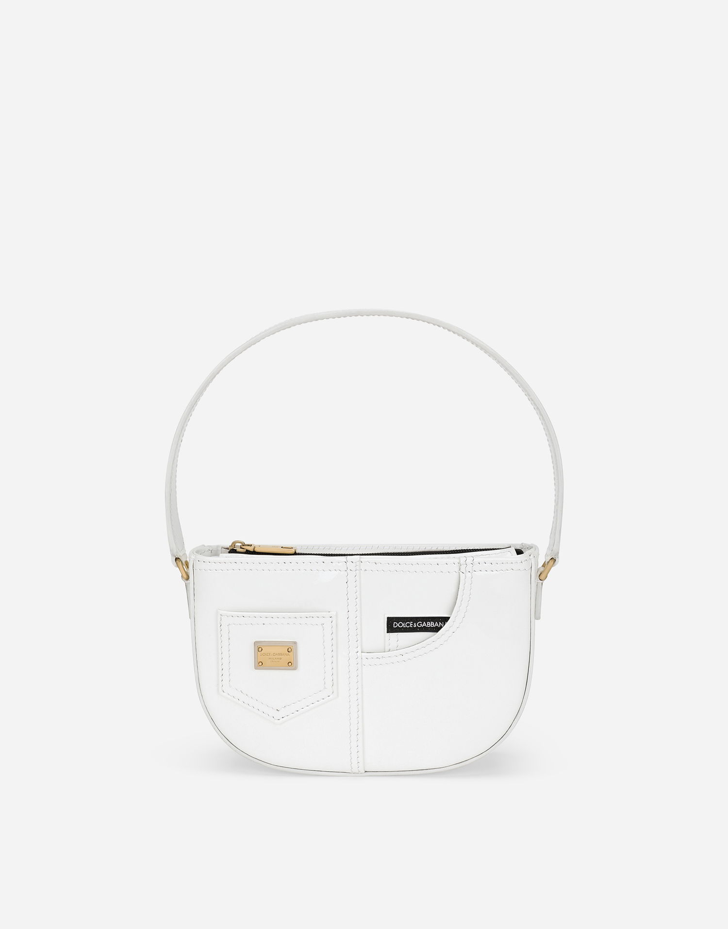 Kabelka Dolce & Gabbana Dolce & Gabbana Dg Girlie Leather Handbag Biela | EB0242A147187682, 0