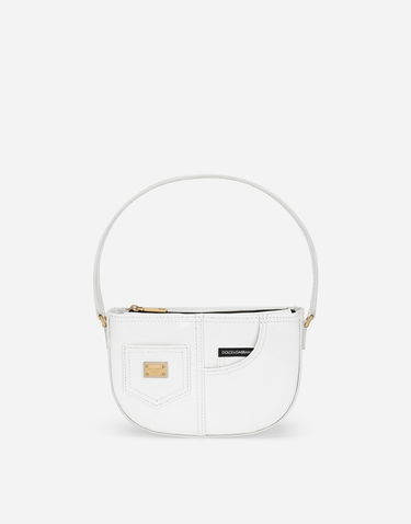Kabelka Dolce & Gabbana Dolce & Gabbana Dg Girlie Leather Handbag Biela | EB0242A147187682, 0