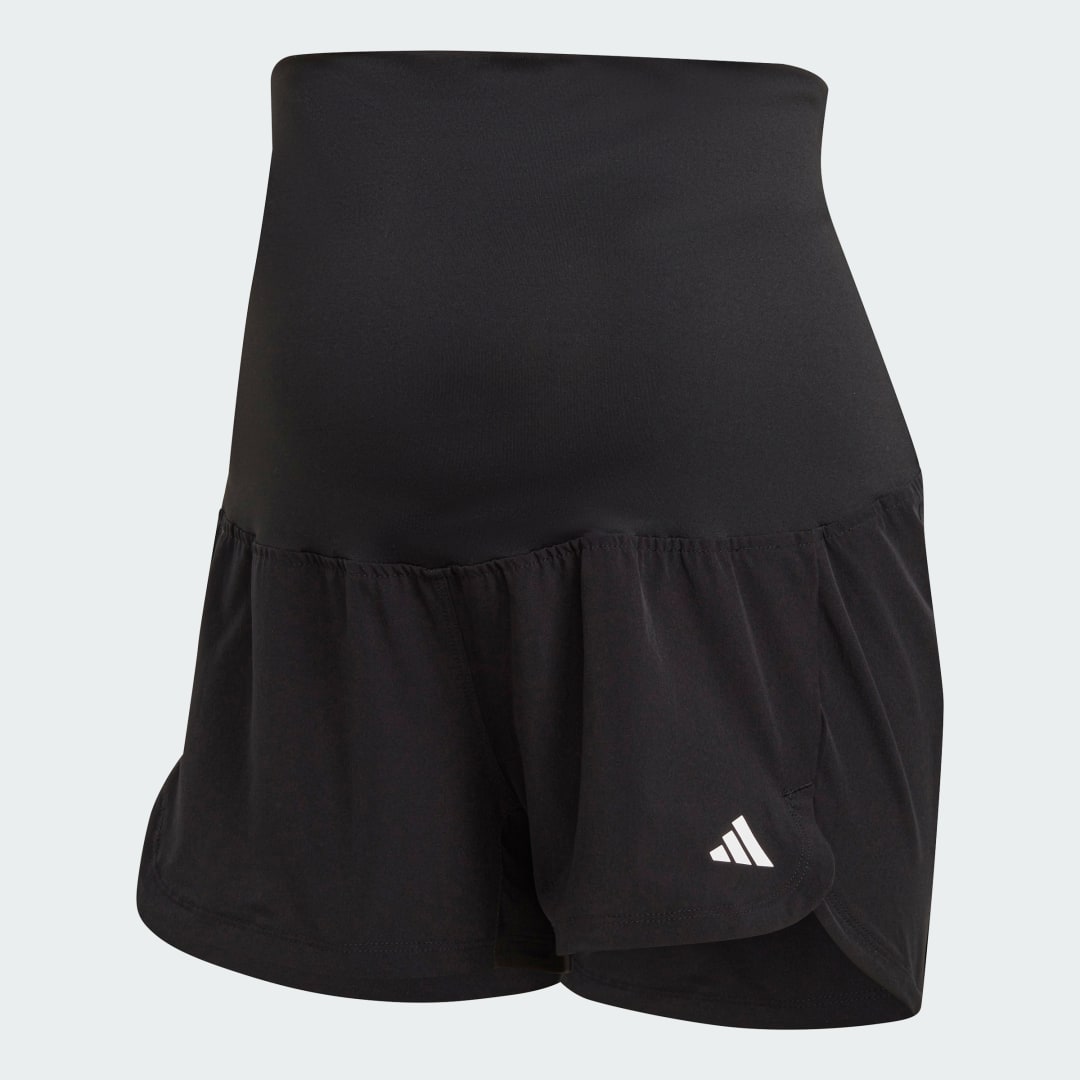 Pacer Woven Stretch Training Maternity Shorts