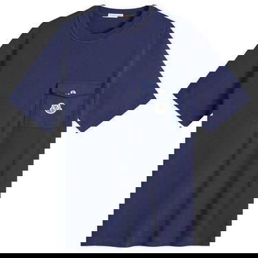 Tričko Moncler Moncler Heavy Cotton Pocket Tee, Size Small Navy | 8C000-32-89AVF-7A9, 0