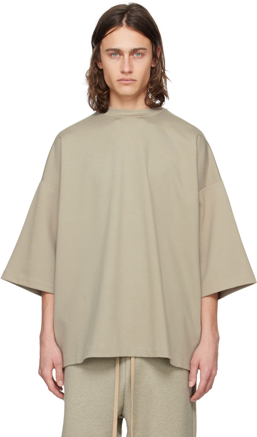 Tričko Fear of God Gray Embroidered T-Shirt Šedá | FG850-20527VIS, 0