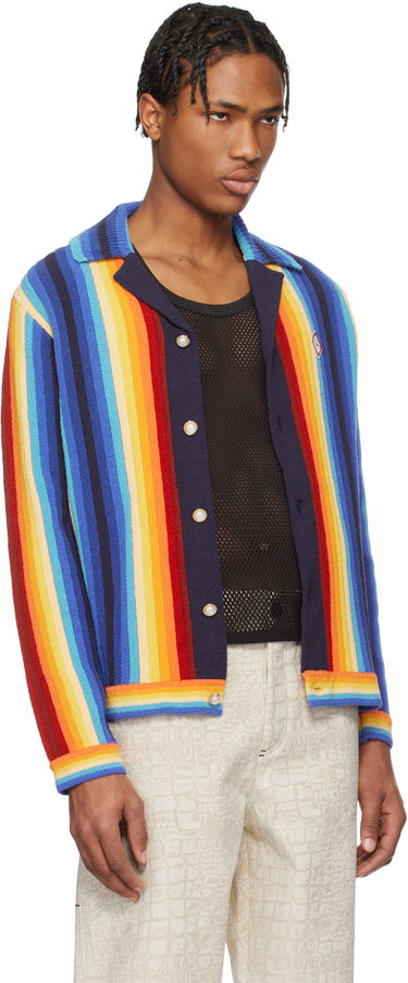 Sveter Casablanca Casablanca Gradient Stripe Towelling Cardigan Rôznofarebný | MS25-KW-910-01, 1