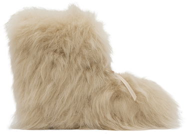 Oblečenie We11done We11done Fur Moccasin Boots Béžová | WD-AO2-24-459-W-BG, 0