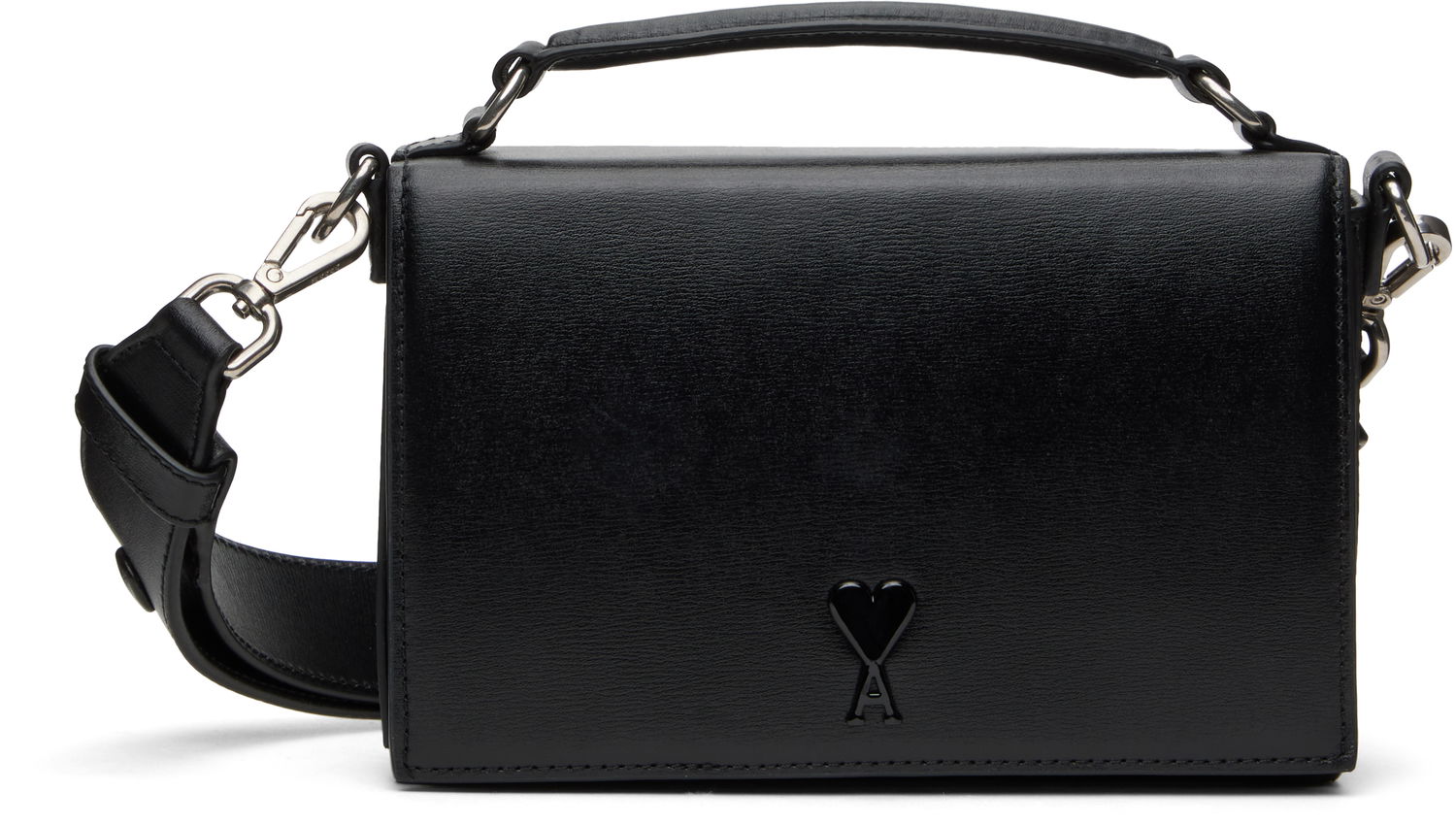 Kabelka AMI AMI Paris Ami de Coeur Lunch Box Bag Čierna | ULL104.830, 0