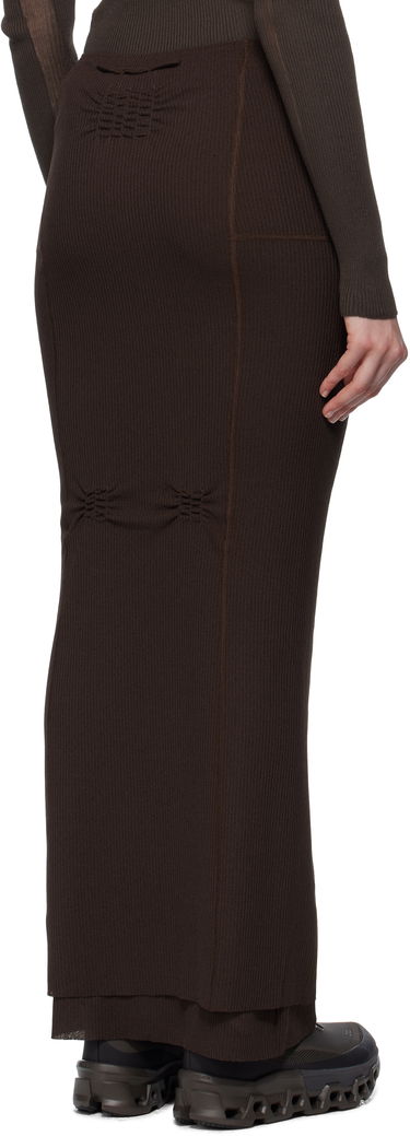 Sukňa ROA ROA Long Sport Skirt Hnedá | RBWW017FA09, 2