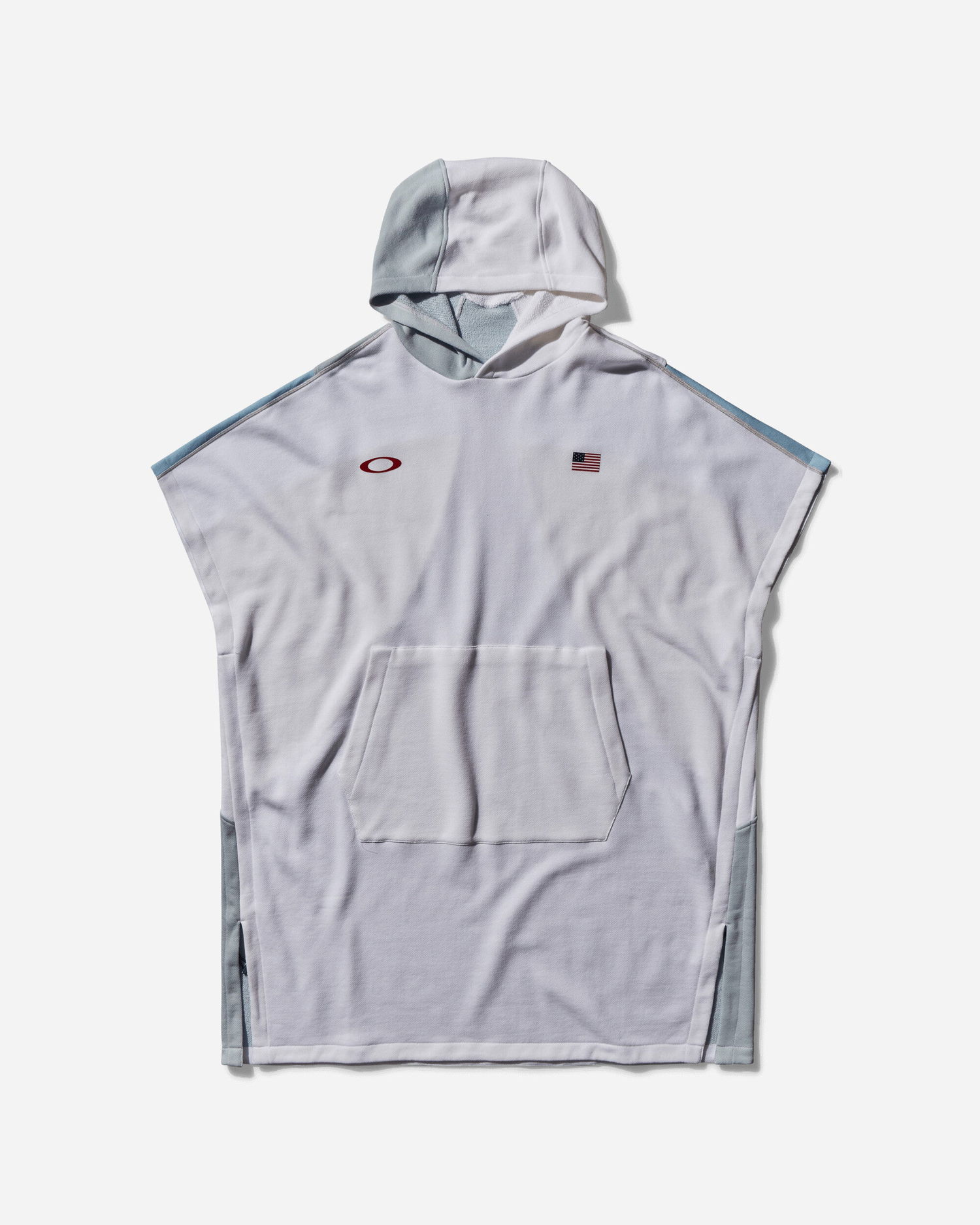 Mikina OAKLEY Team USA Surfing Surfing Convertible Poncho Šedá | FOA407812 231, 1