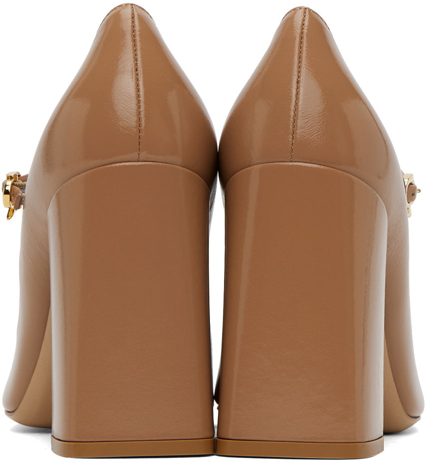 Tenisky a topánky Gianvito Rossi Square Toe Pumps Hnedá | G22202.95RIC.NUI, 1