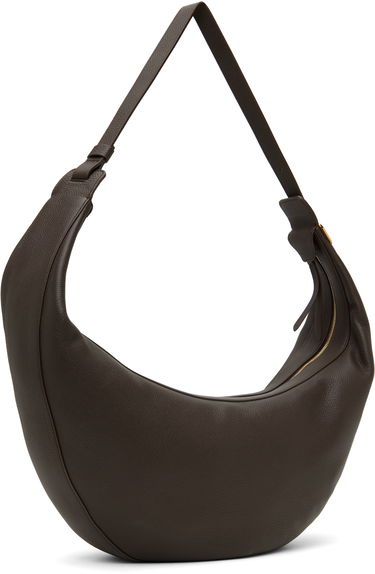 Taška cez rameno Khaite KHAITE Augustina Leather Shoulder Bag Hnedá | H6014-914, 2