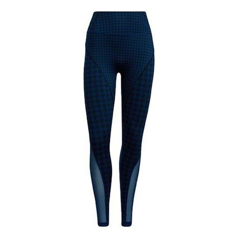 Legíny adidas Originals High-Waisted Leggings with Mesh Inserts Modrá | HN1570