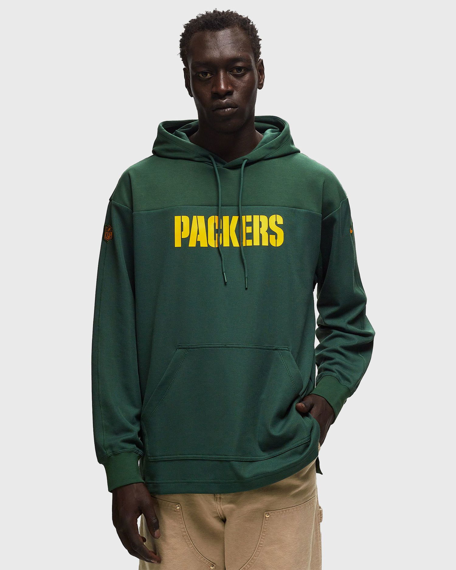 Mikina Nike NFL Green Bay Packers Jersey Hoodie Top Zelené | 00MO-3EE-7T-BVK, 1
