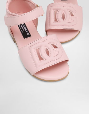 Doplnky Dolce & Gabbana Dolce & Gabbana Calfskin Sandals Ružová | D20102A173580400, 3