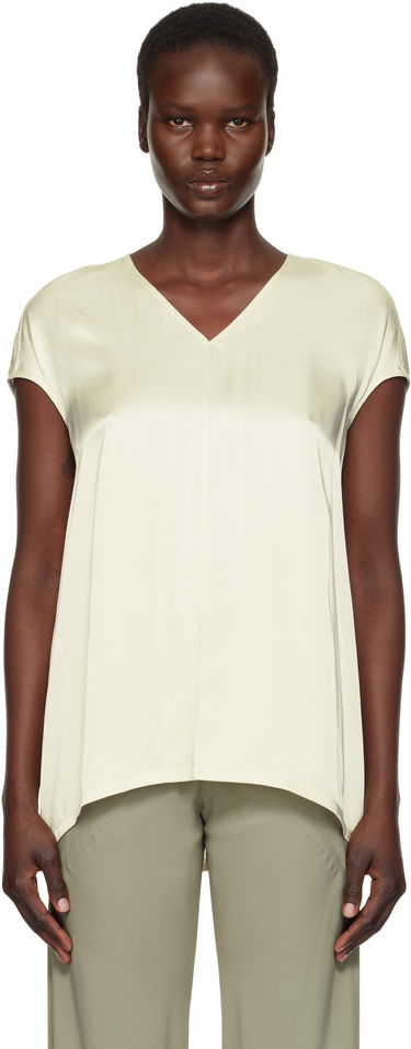 Tričko Rick Owens Rick Owens Hollywood Floating T-Shirt Béžová | RP01E7256 SCH, 0
