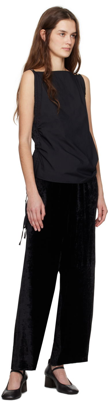 Tielko Baserange Baserange Pictorial Strap Tank Top Čierna | TOPS-CO-EXSP25, 3