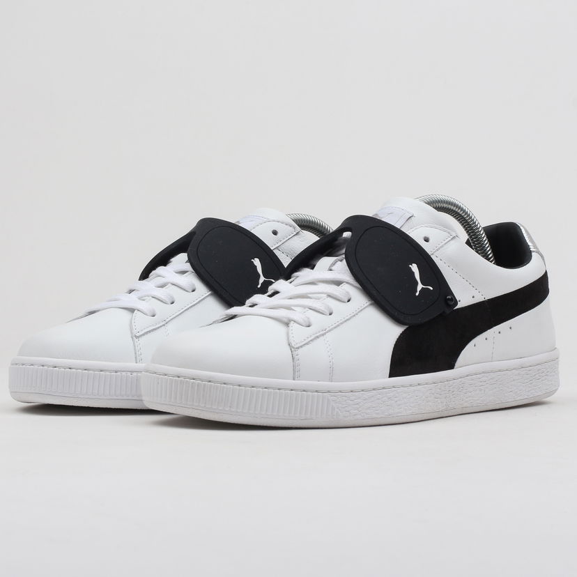 Tenisky a topánky Puma Suede Classic x Karl white - black Biela | 366314 01