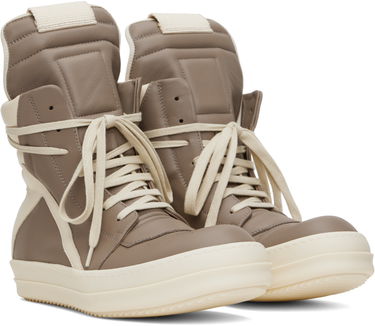 Tenisky a topánky Rick Owens Rick Owens Hollywood Geobasket Béžová | RU01E5894 LCO, 3
