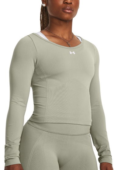 Tričko Under Armour Train Seamless Tee Šedá | 1379150-504, 0