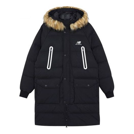Prešívaná bunda New Balance Classic Long Down Jacket Čierna | AMJ14321-BK, 0