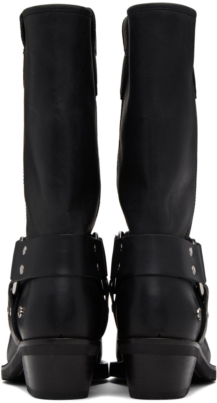 Oblečenie Anine Bing ANINE BING Ryder Leather Harness Boots Čierna | A-14-1136-000, 1