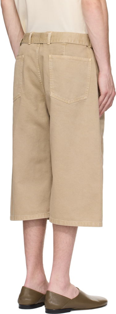 Šortky LEMAIRE Lemaire Twisted Denim Shorts Béžová | PA1107 LD1042, 2