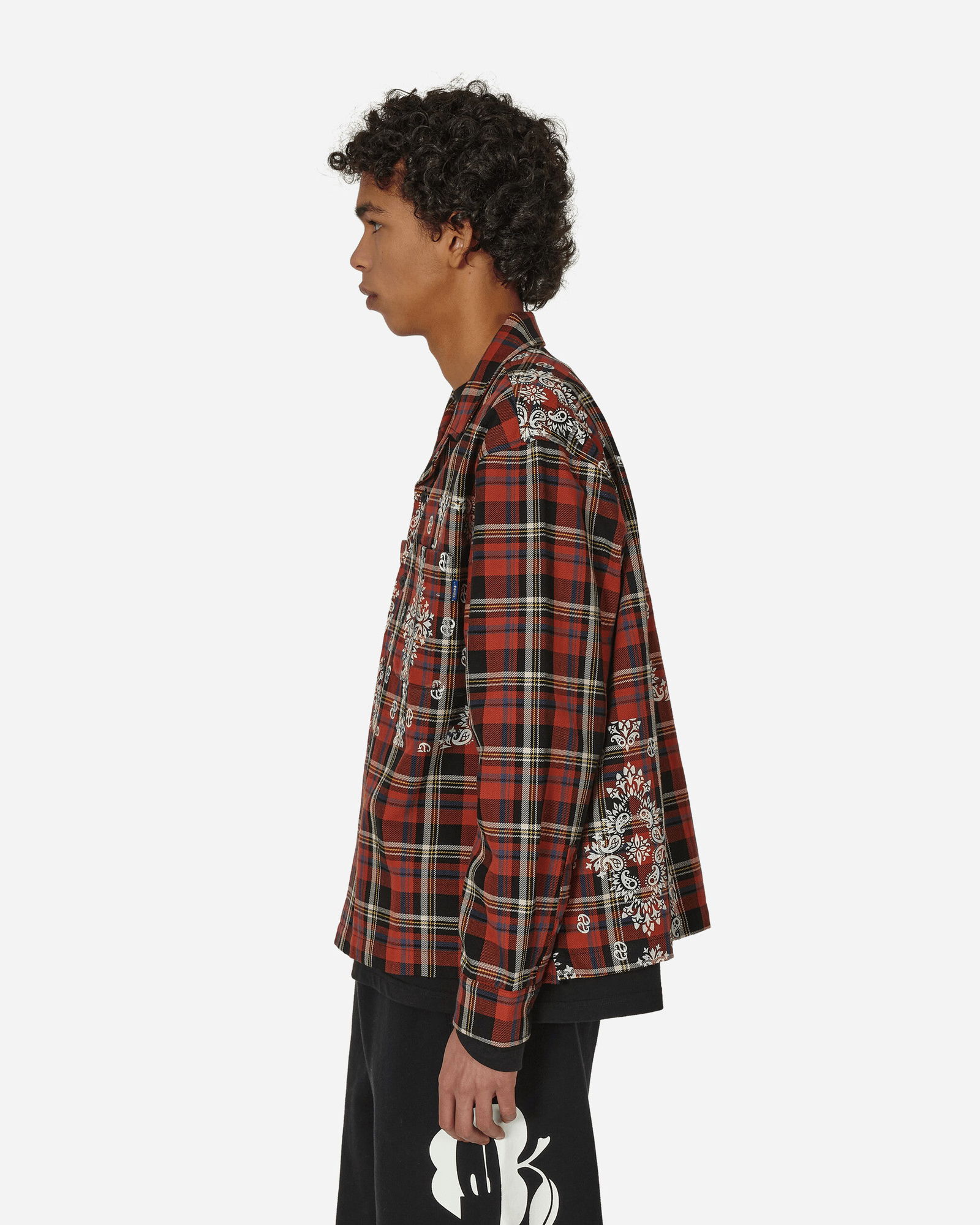 Paisley Printed Flannel Shirt