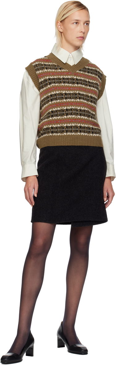 Vesta Max Mara Weekend Fleres Jacquard Vest Rôznofarebný | 2525356022600, 3