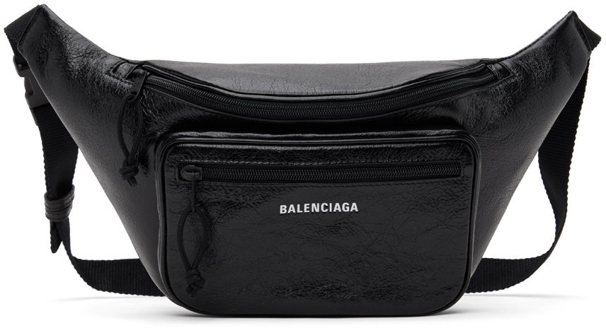 Opasok Balenciaga Black Explorer Belt Bag Čierna | 5295501VG87, 0
