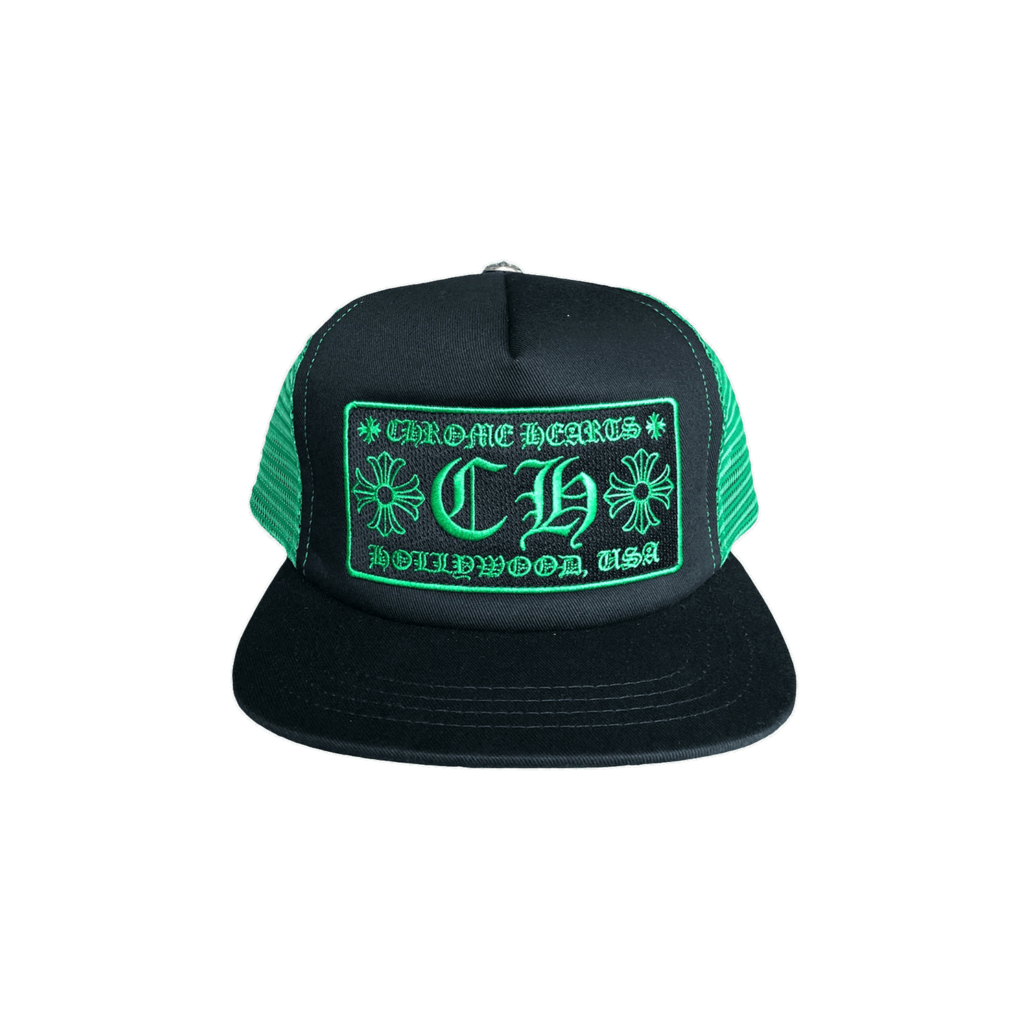 Šiltovka Chrome Hearts Hollywood Trucker Hat Čierna | 1383 100000701HTH BKGN, 0