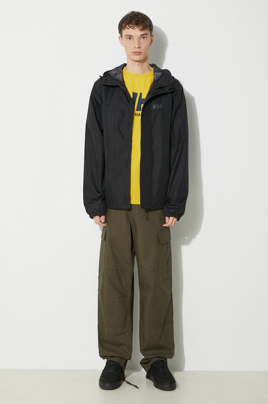 Vetrovka Helly Hansen VANCOUVER Windbreaker Čierna | 53935, 1