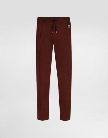 Tepláky Dolce & Gabbana Dolce & Gabbana Cotton Jogging Pants With Tag Vínová | GYACETFUFNVM5039, 0