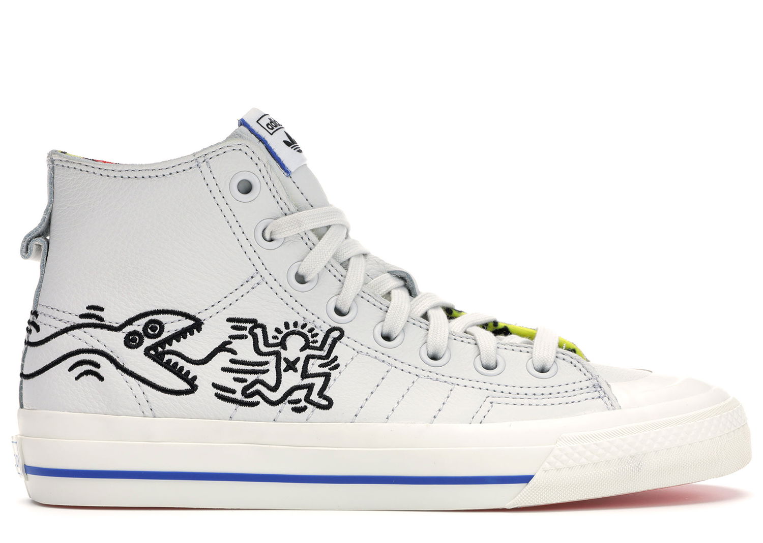 Tenisky a topánky adidas Originals Nizza Hi Keith Haring Biela | EE9297, 0