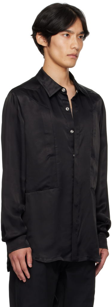 Košeľa Rick Owens Rick Owens Concordians Fogpocket Shirt Béžová | RU02E1237 HSCH, 4