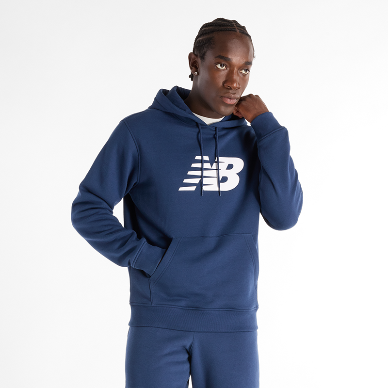 Mikina New Balance NB Hoodie Navy | Pánska bunda New Balance MT43904NNY – tmavomodrá, 0