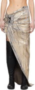 Rick Owens DRKSHDW Hollywood Soft Edfu Long Denim Maxi Skirt