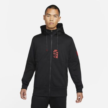 Mikina Nike Sportswear Air Max Full-Zip Hoodie Čierna | DV2433-010, 3