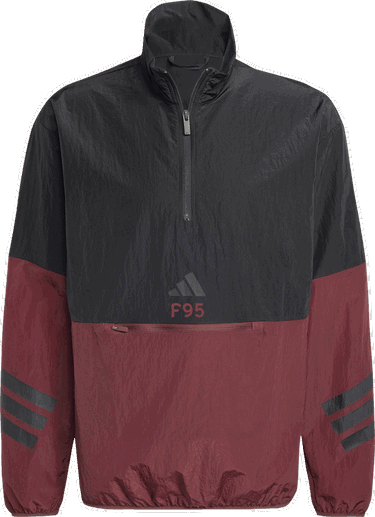 Vetrovka adidas Originals Fortuna Düsseldorf Half-Zip Colorblock Windbreaker Jacket Vínová | 6f95jd4928, 0