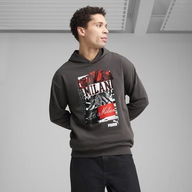 Mikina Puma AC Milan ftblNRGY+ Hoodie Šedá | 779334_11, 0