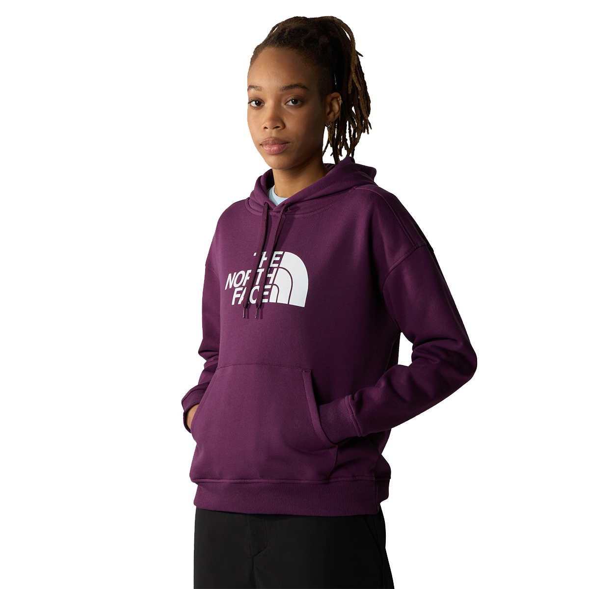 Mikina The North Face Drew Peak Pullover Hoodie Fialová | NF0A3RZ4V6V1, 0