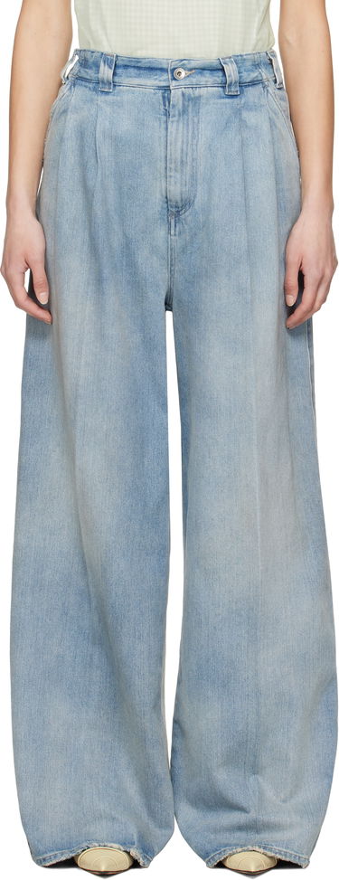 Džínsy Maison Margiela Maison Margiela 5 Pocket Wide Leg Jeans Modrá | S51KA0605 S30383, 0