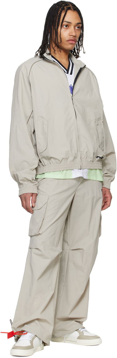 Cargo nohavice Off-White Off-White Split Track Pants Béžová | OMCJ037S25FAB0010500, 3