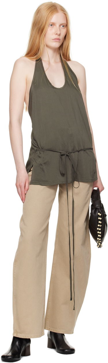 Džínsy LEMAIRE Lemaire High-Waisted Curved Jeans Béžová | PA1052 LD1042, 3