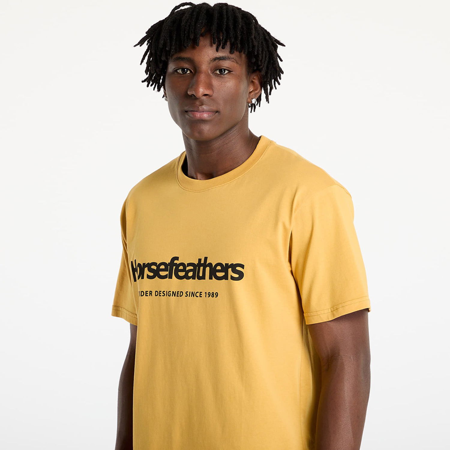 Tričko Horsefeathers Horsefeathers Quarter T-Shirt Žltá | SM1379A, 1