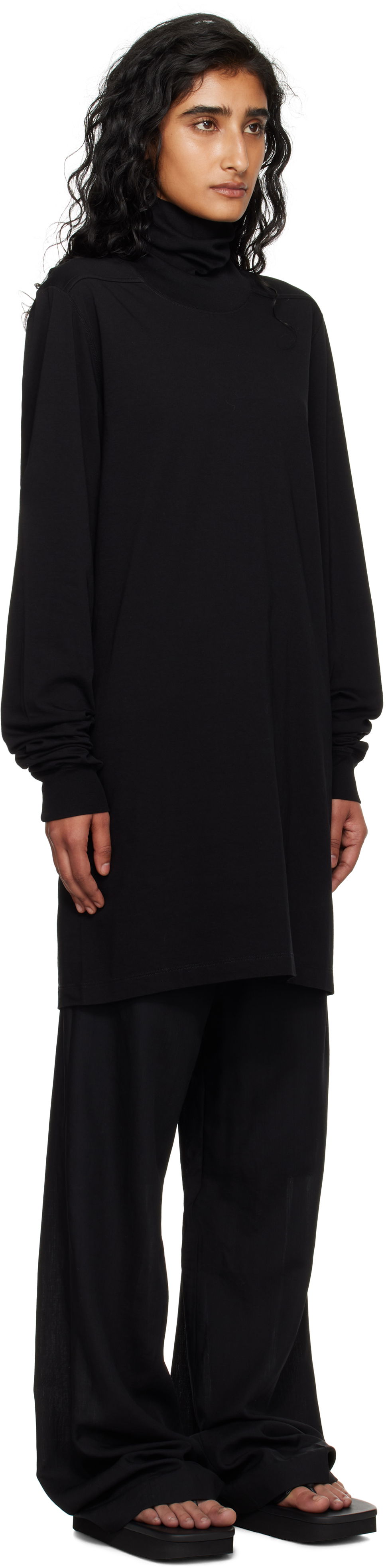 Sveter Rick Owens Rick Owens Concordians Surf Turtleneck Čierna | RP02E4207 JA, 1