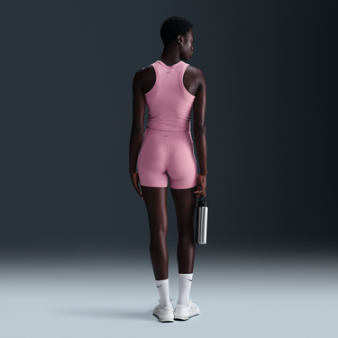 Šortky Nike Nike One High-Waisted 5" Bike Shorts Ružová | FN3211-699, 4