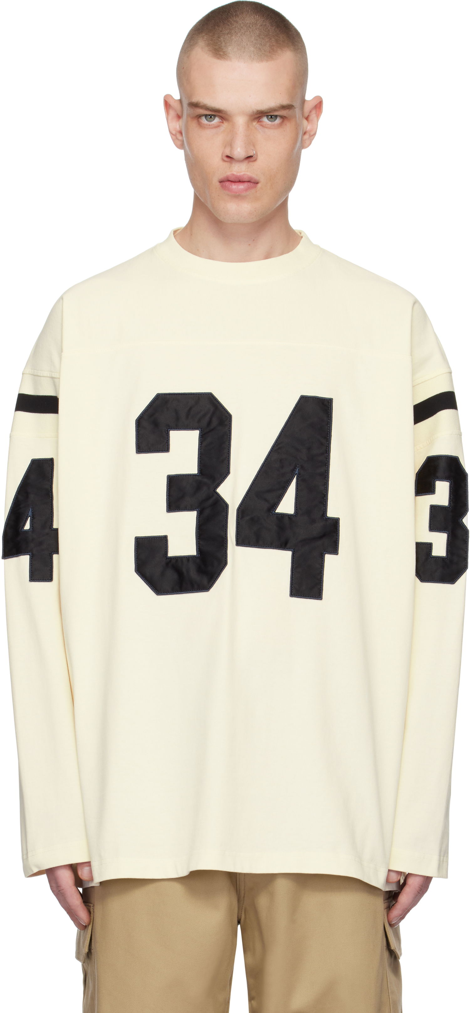 Dres Ambush Long Sleeve Football T-Shirt Žltá | BMAB004F24JER0013110, 0