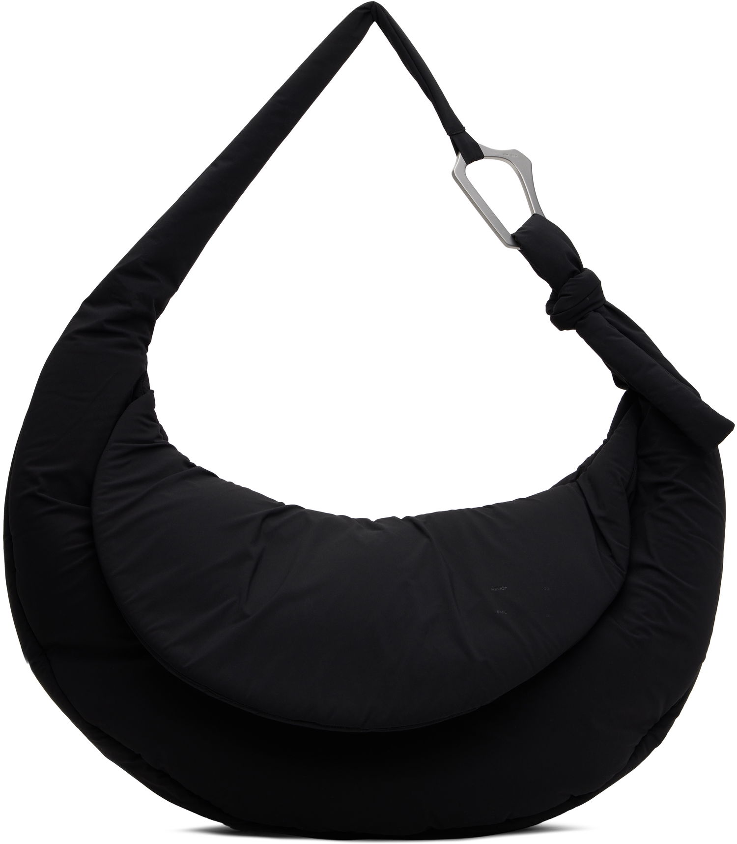 Taška cez rameno HELIOT EMIL HELIOT EMIL Maxi Crossbody Bag Čierna | PRESS25_14_042_BLK01_CO, 0