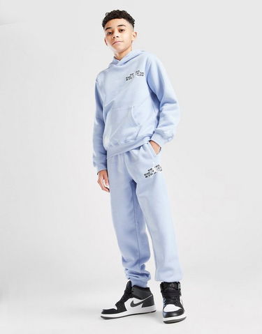 Súprava Jordan Jordan Jrdn Stamp Hoodie and Sweatpants Tracksuit Modrá | 95F247-U8K, 2